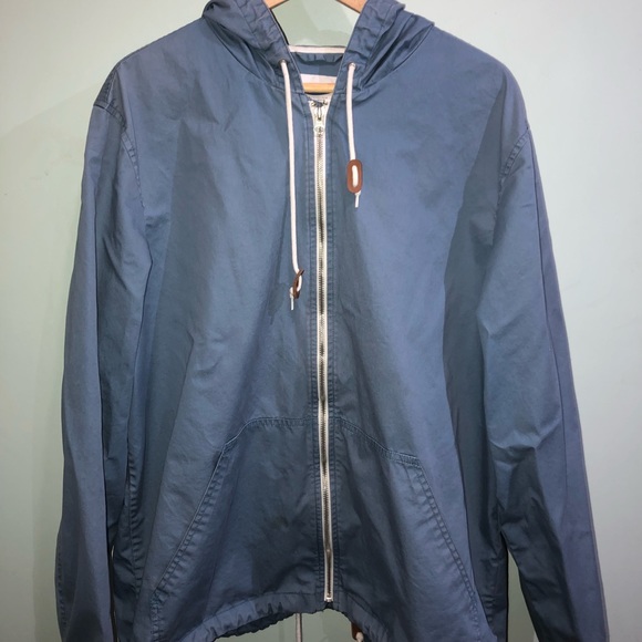 Light blue wind breaker - Picture 2 of 5